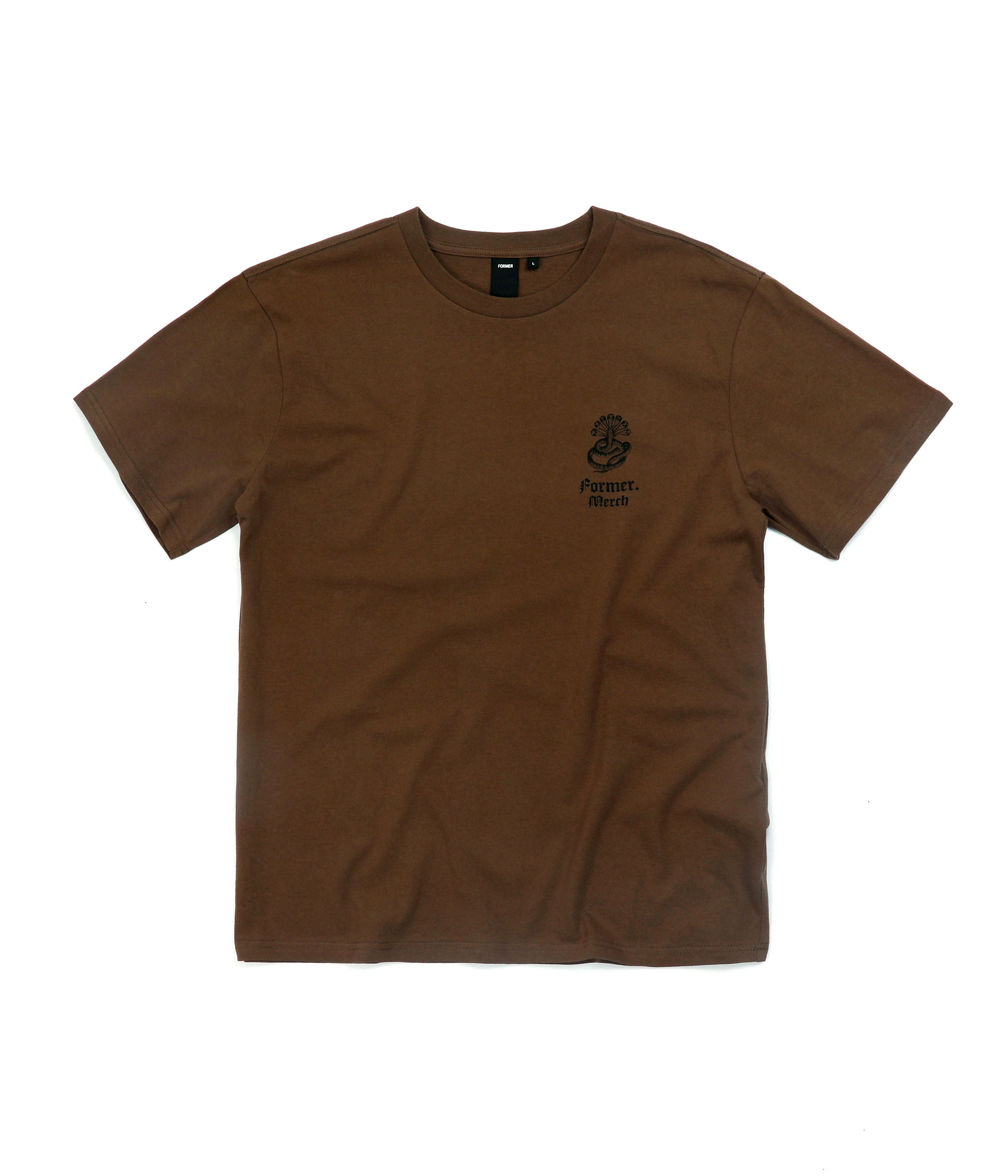 TOLERANT T SHIRT BROWN