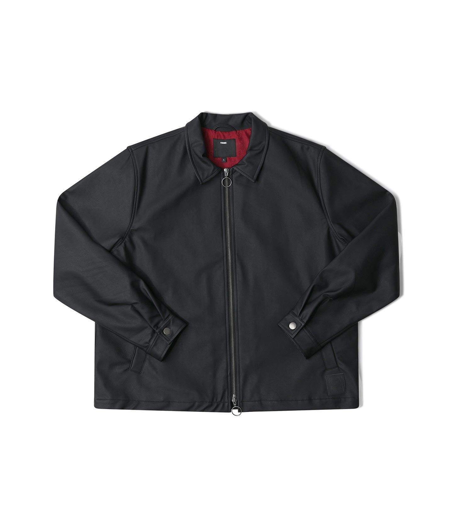 CAGE LEATHER JACKET // BLACK – FORMER MERCHANDISE