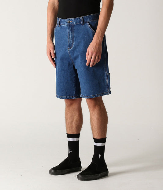 DISTEND DENIM WALKSHORT // DARK BLUE DENIM