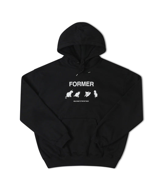 KITTY LITTER HOOD // BLACK