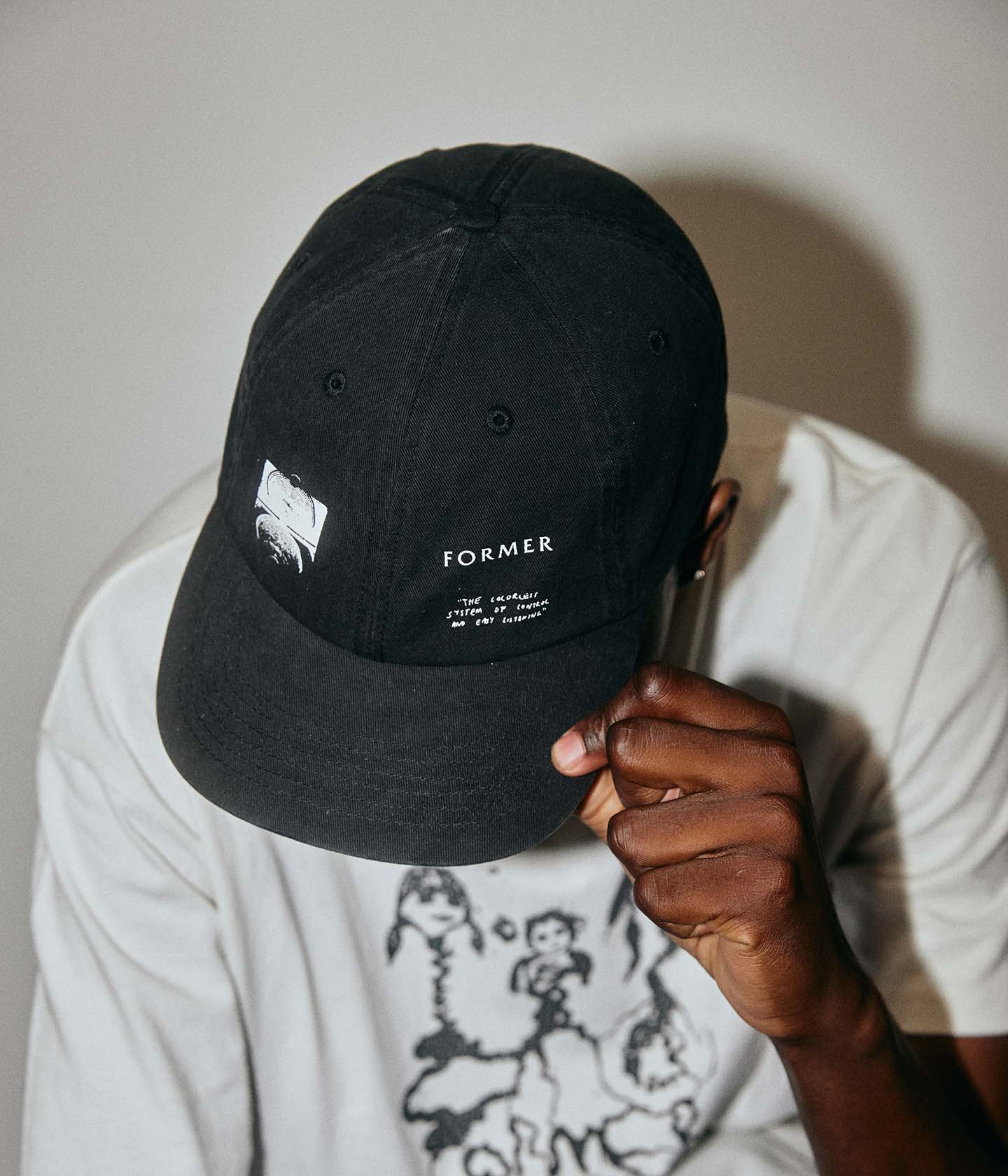 ARRAY CONTRAST CAP // WASHED BLACK