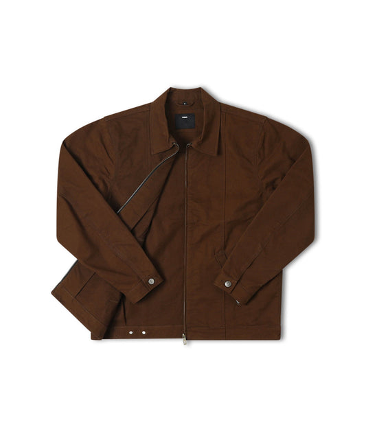 DISTEND PANEL JACKET // BROWN