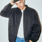 AG VARSITY COIL JACKET // BLACK