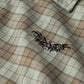 MANNERS CHECK SS SHIRT // GREEN BROWN