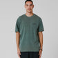 CRUX SCRATCH T-SHIRT // WASHED GREEN