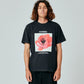 ROSETTE T-SHIRT // BLACK