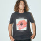 ROSETTE T-SHIRT // BLACK