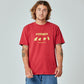 KITTY LITTER T-SHIRT //WASHED RED