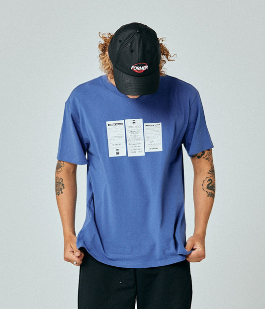 TAXED T-SHIRT // BLUE