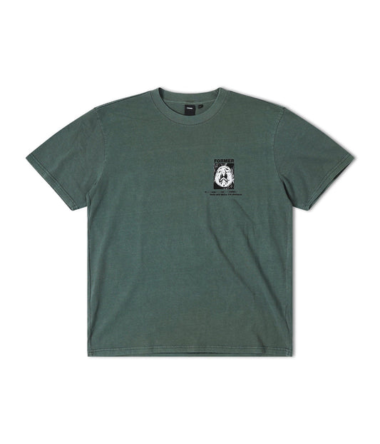 BRAIN SCAN T-SHIRT // WASHED GREEN