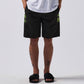 MANNERS 18' SWIM TRUNK  // BLACK/LIME