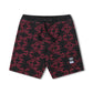 SWANS ORNATE 18' SWIM TRUNK // BLACK