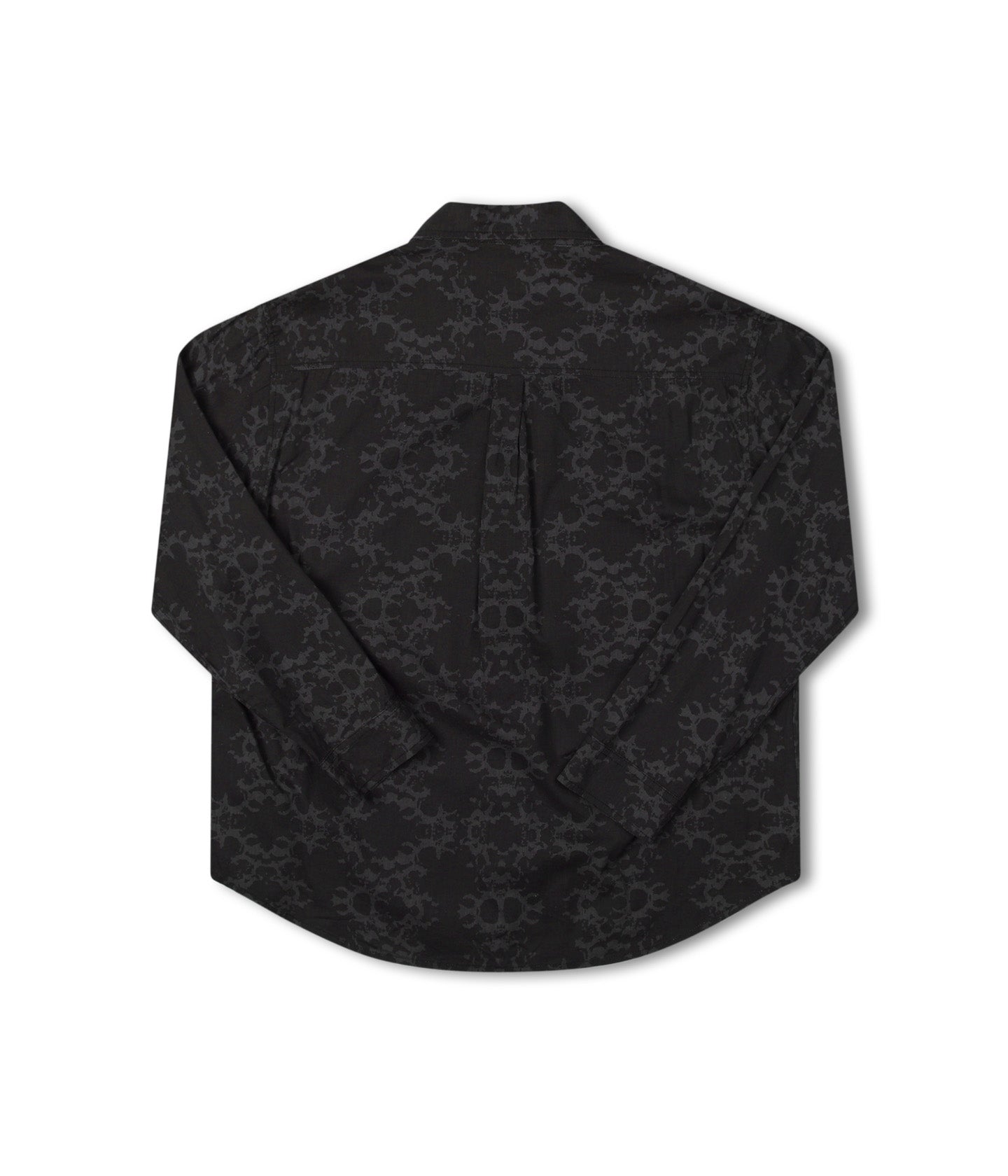 VIVIAN ORNATE LS SHIRT // BLACK/GREY