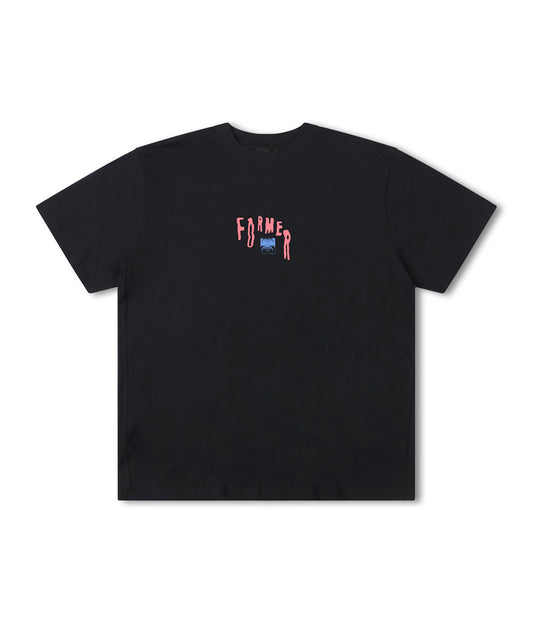 WARPAGE CRUX  T-SHIRT // BLACK