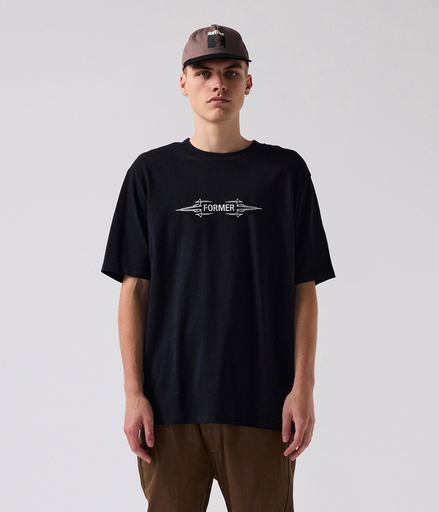 CHROME B.HOWARD T-SHIRT // BLACK