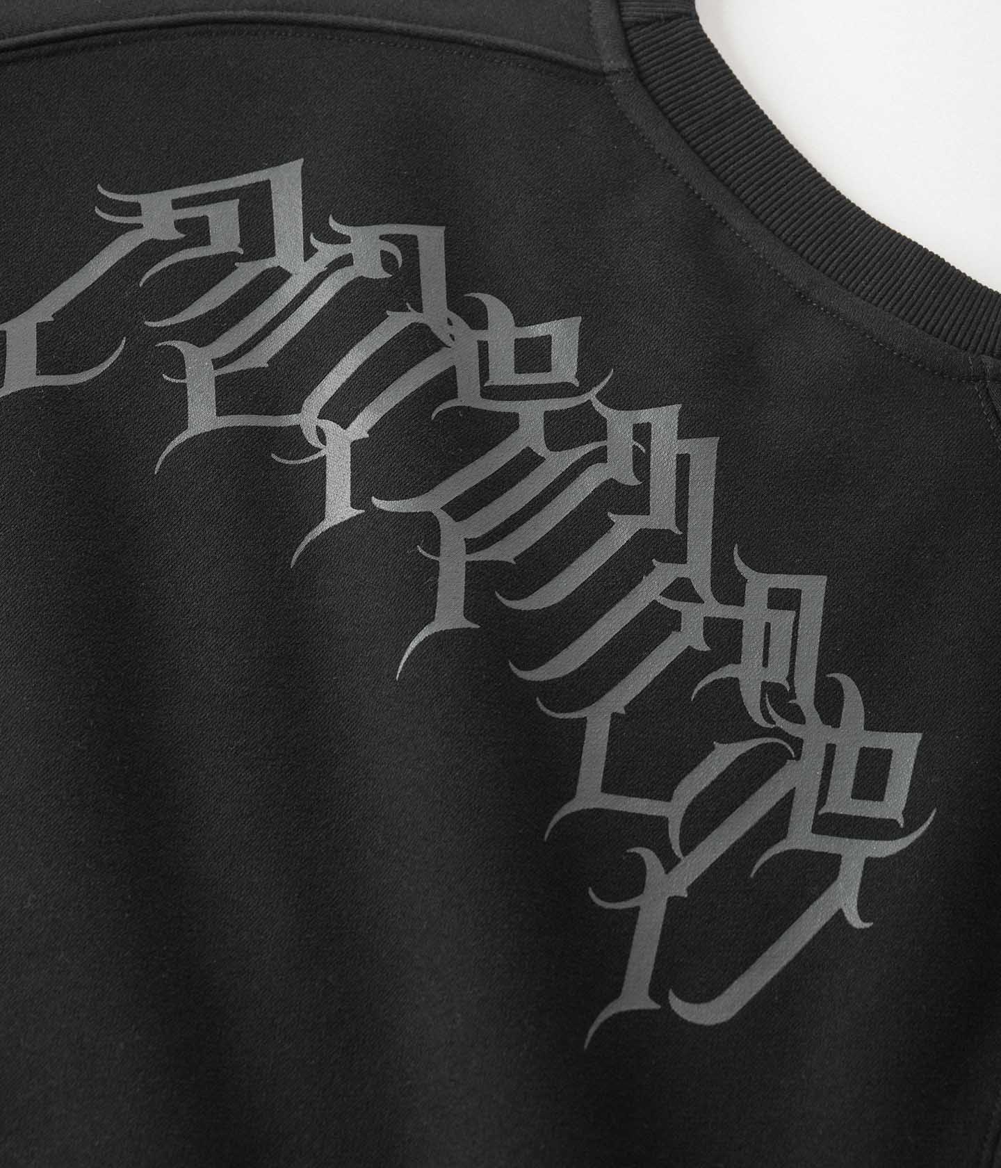 COMBAT STAR RAGLAN CREW // BLACK