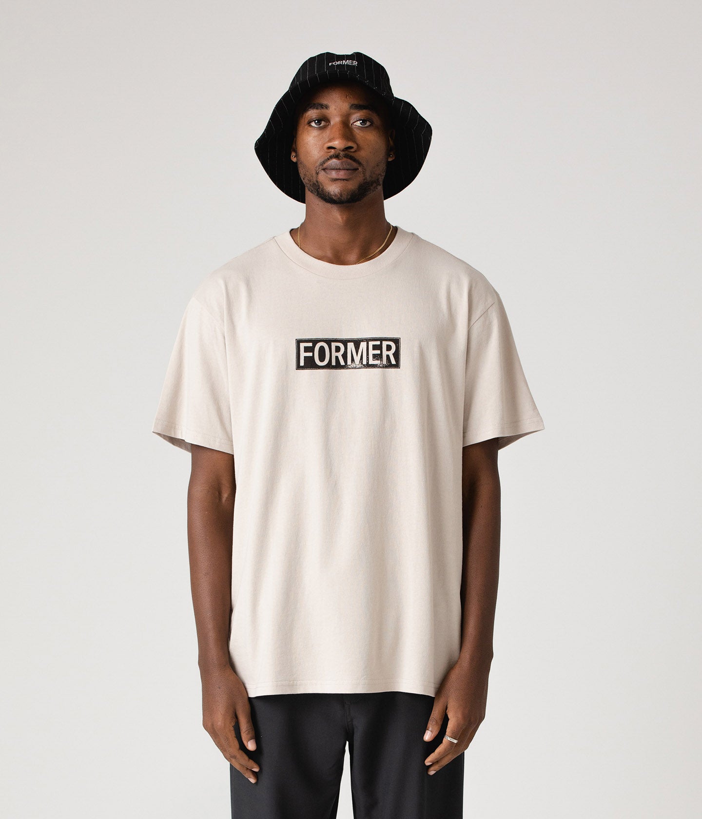 LEGACY PLATE T-SHIRT // STONE