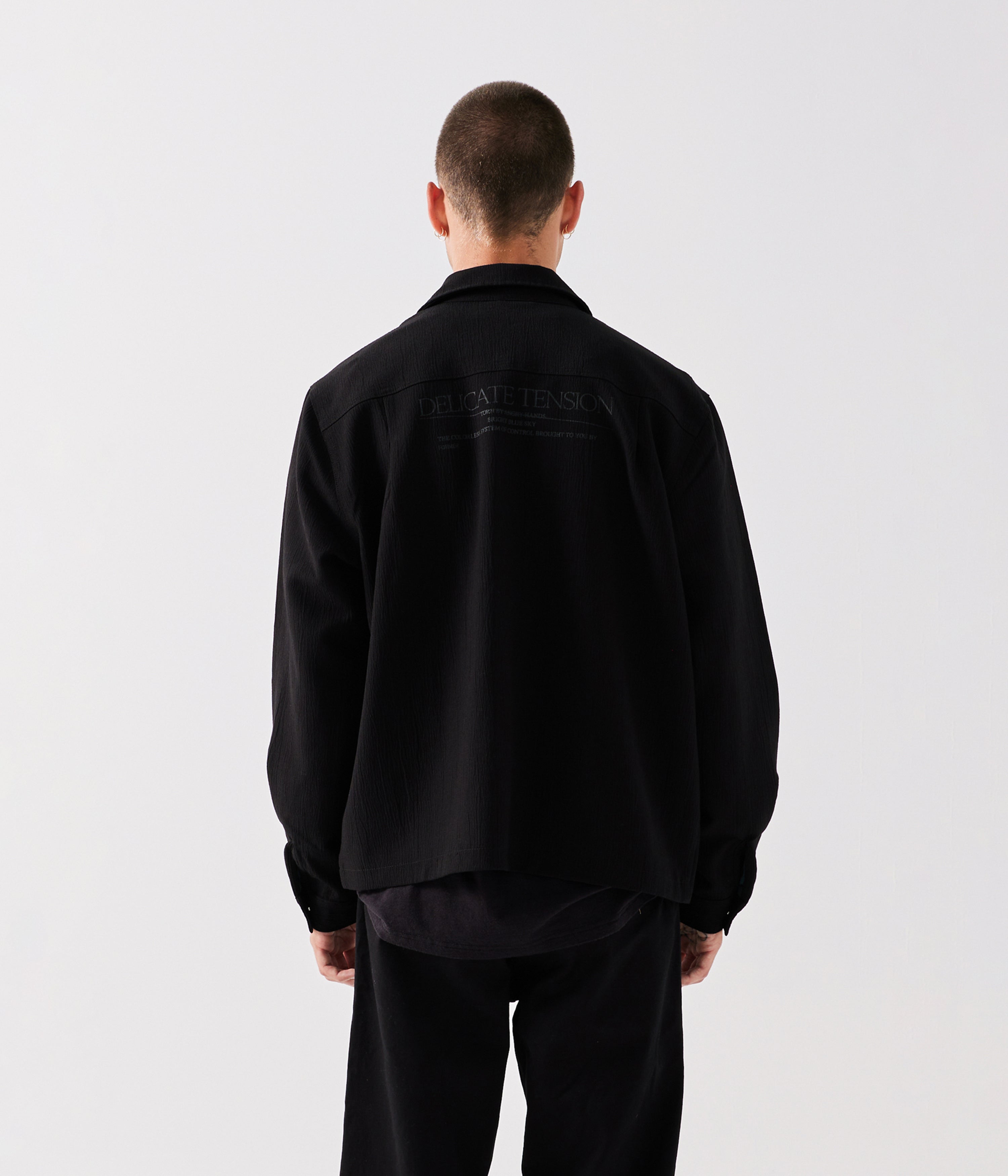 DELICATE CAGE JACKET // BLACK – FORMER MERCHANDISE