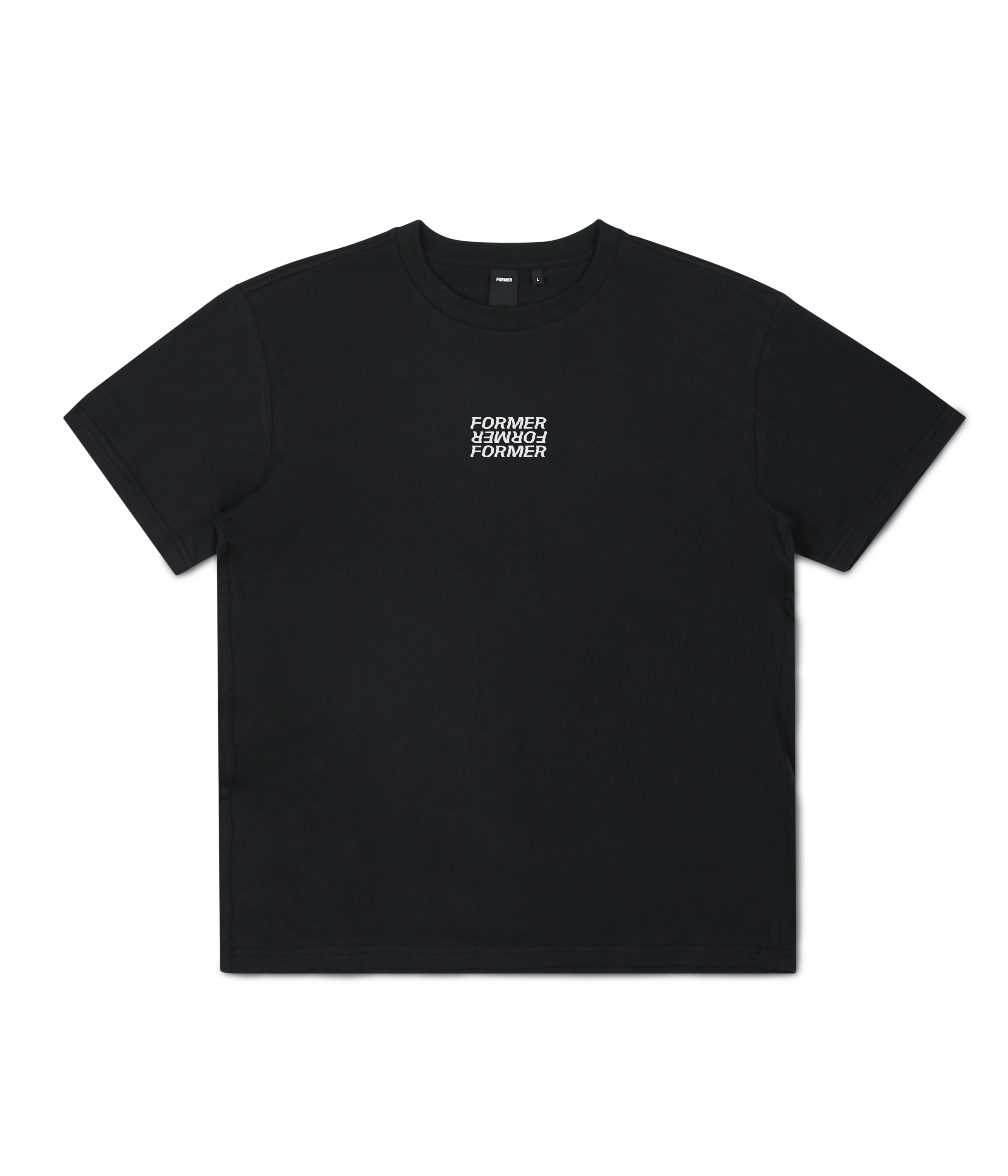 FRACTIONAL T-SHIRT // BLACK – FORMER MERCHANDISE