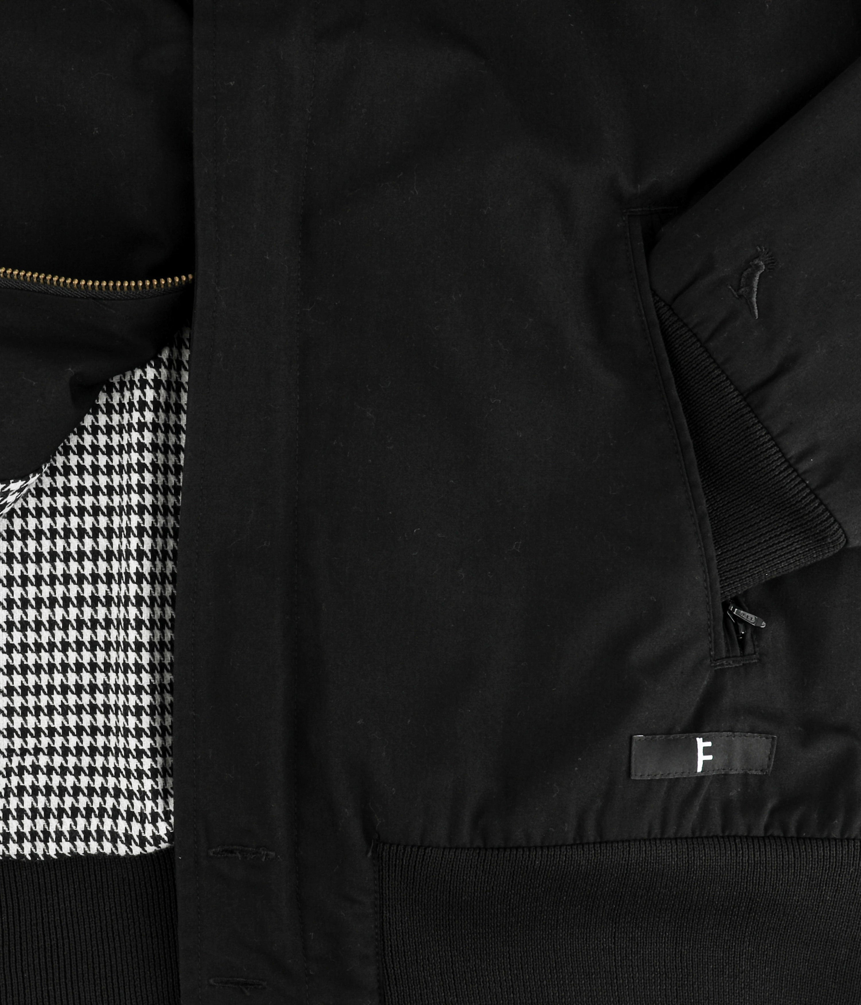 VT BOMBER JACKET // BLACK – FORMER MERCHANDISE