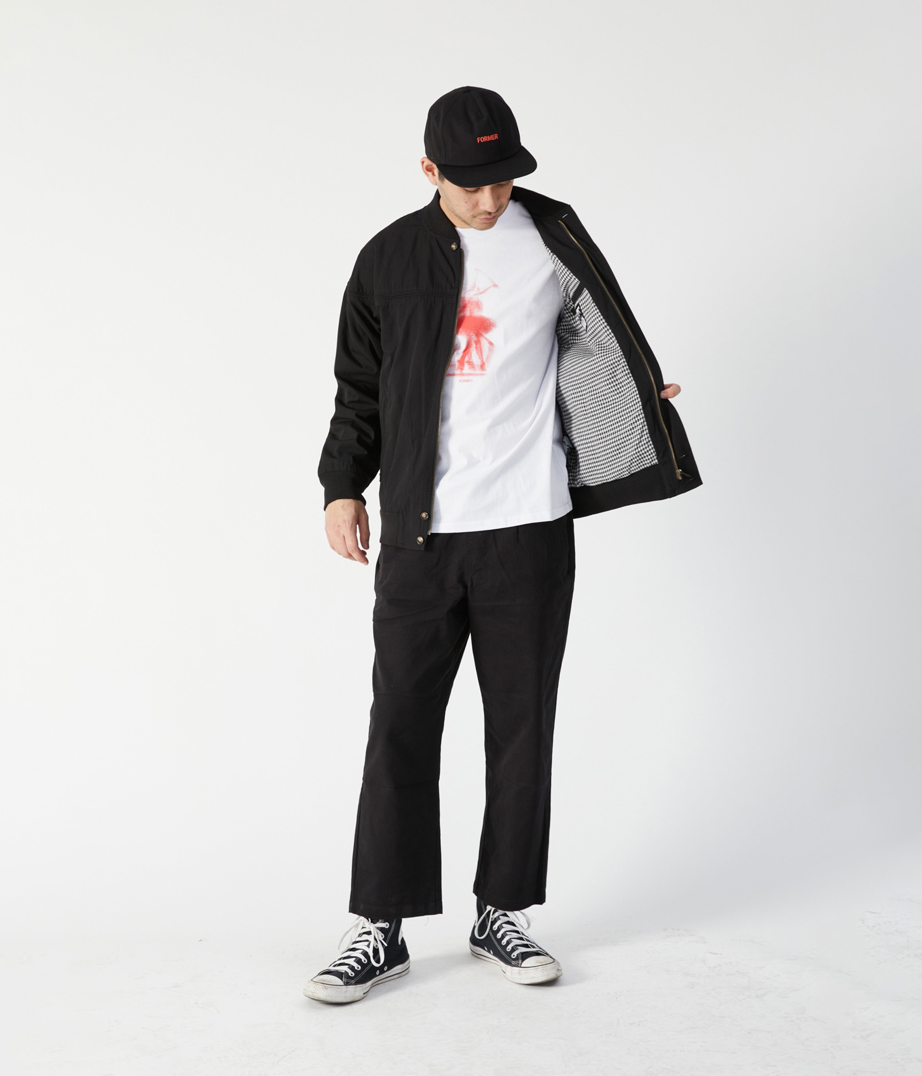 VT BOMBER JACKET // BLACK