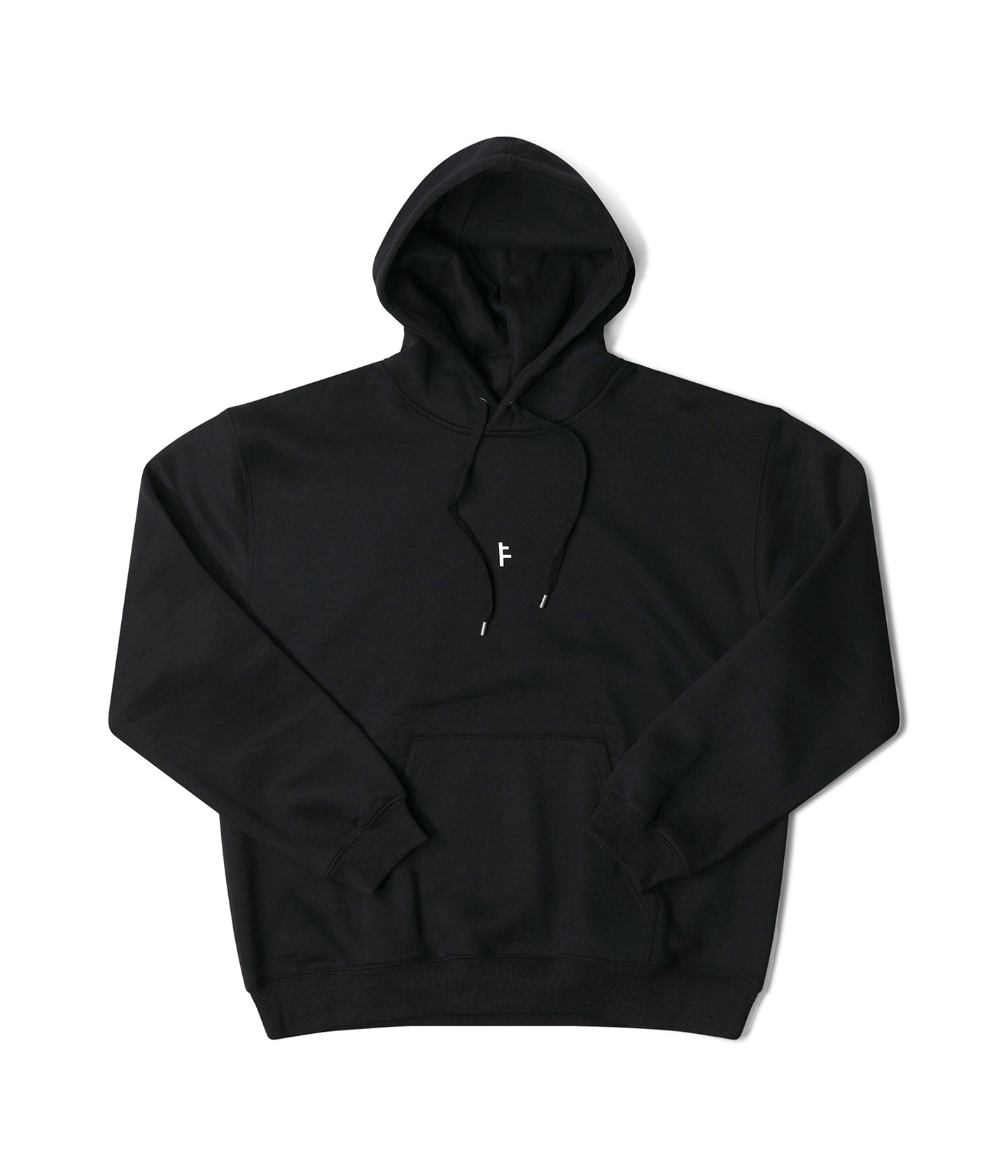 PRESS HOOD // BLACK – FORMER MERCHANDISE