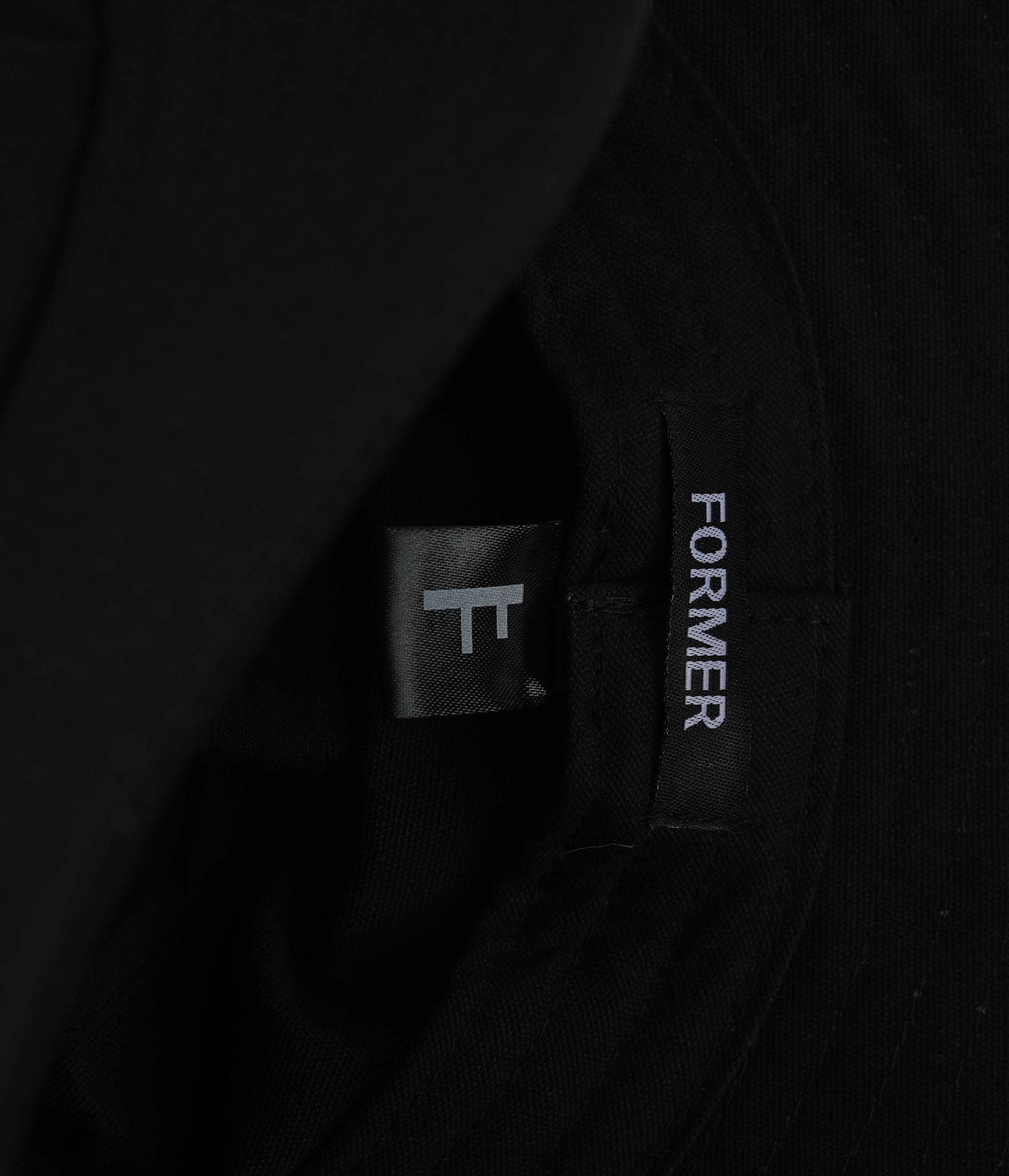 PRESS CANVAS BUCKET HAT // BLACK – FORMER MERCHANDISE